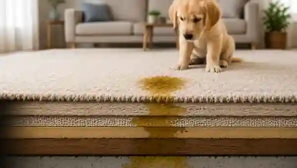 What Happens Under Your Carpet After a Pet Accident?